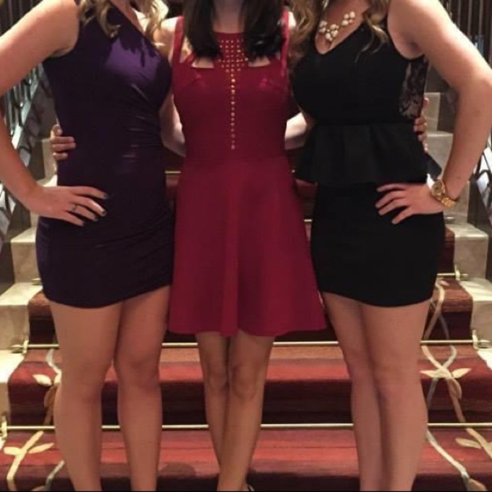 Red Jeweled Dress